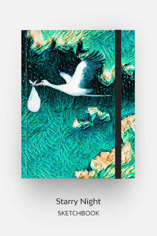 Sketchbook Starry Night